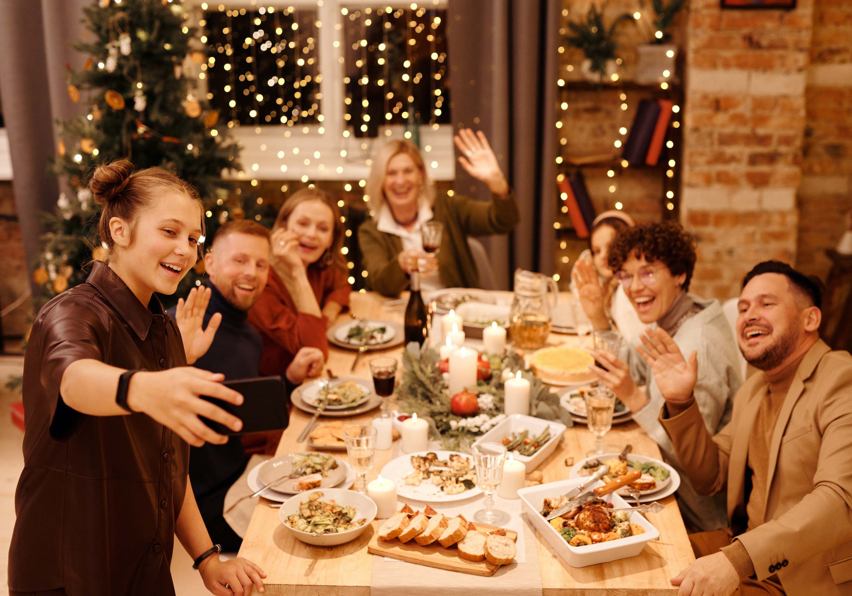 Ensaladas navideñas para una cena saludable