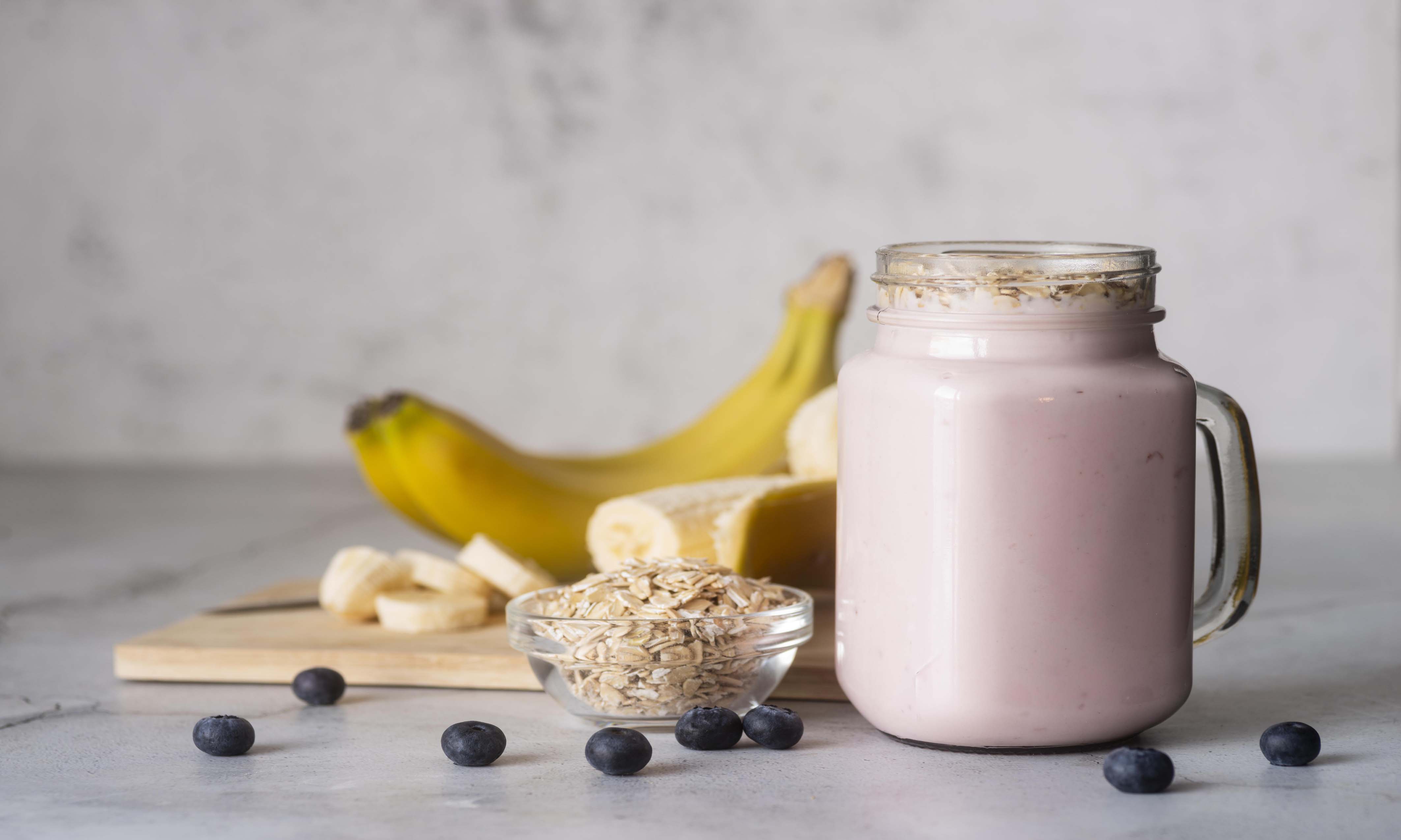 ¿Cómo aumentar masa muscular con licuados?