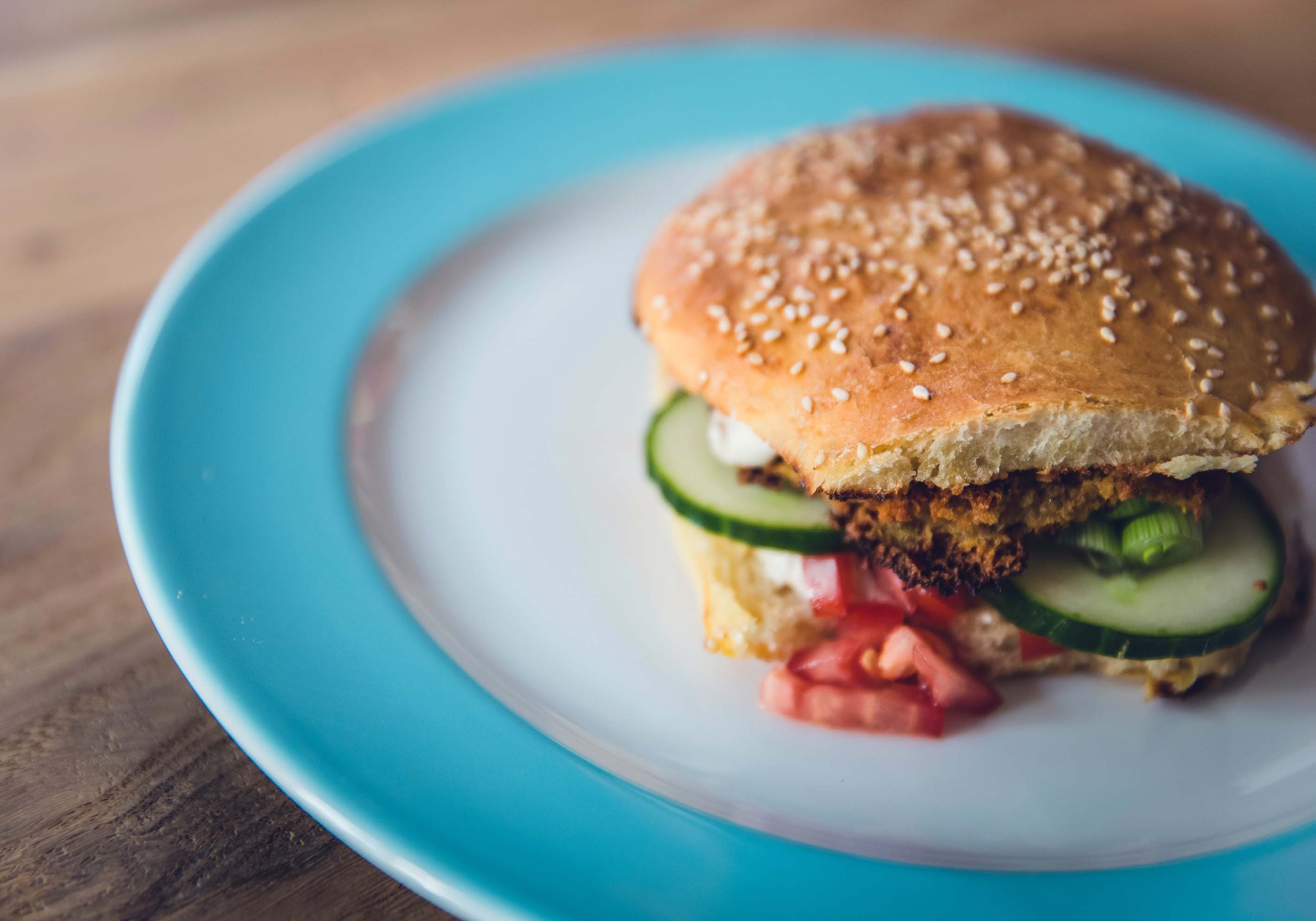 Cómo preparar hamburguesas vegetarianas