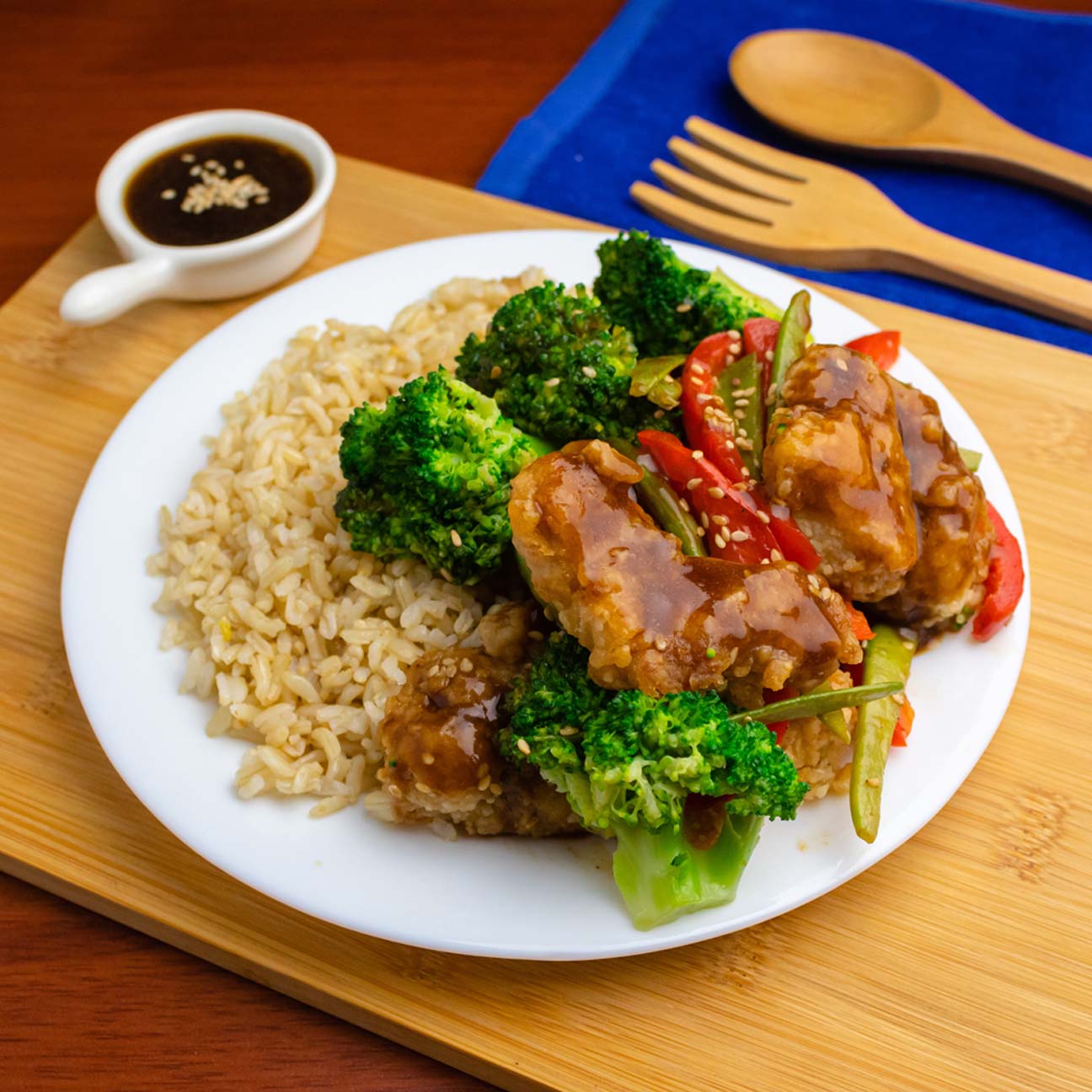 Pollo en salsa Teriyaki