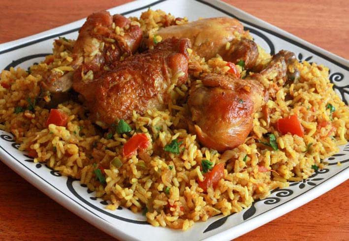 Machboos. Comidas típicas de Qatar
