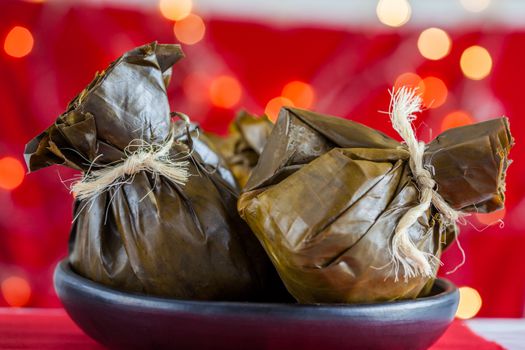 Tamal tolimense. Cenas navideñas en Colombia