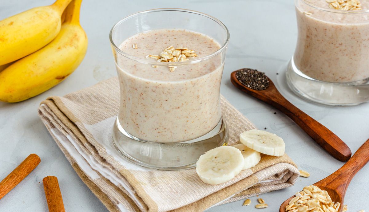 5 pre entrenos con plátano