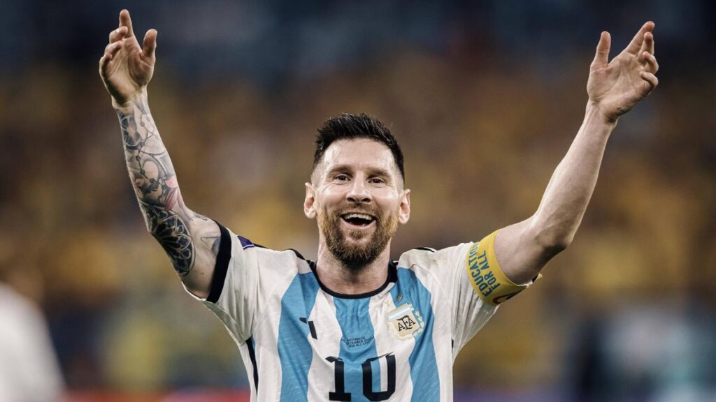 La alimentación de Messi