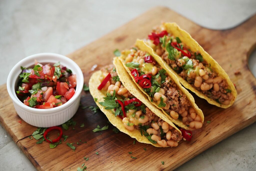 Tacos y sus calorías